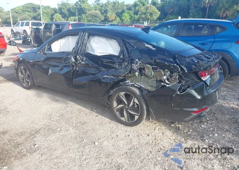 2021 Hyundai Elantra Limited z USA, uszkodzony, nr VIN 5NPLP4AG5MH023276